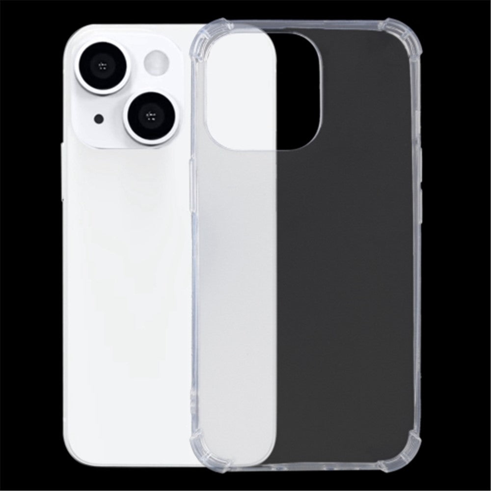 For iPhone 14 Plus TPU Clear Case 4 Corner Shockproof Protection Phone Cover