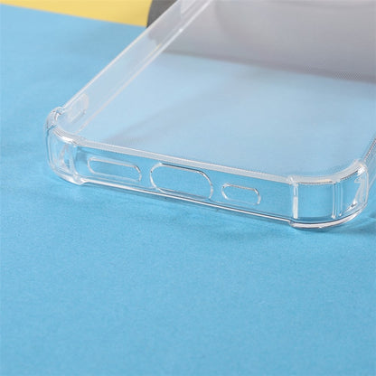For iPhone 14 Plus TPU Clear Case 4 Corner Shockproof Protection Phone Cover