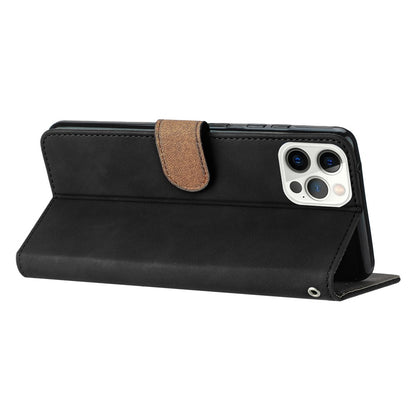 For iPhone 14 Pro Max PU Leather Stand Phone Case Butterfly Imprinted Drop-proof Wallet Cover