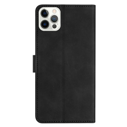For iPhone 14 Pro Max PU Leather Stand Phone Case Butterfly Imprinted Drop-proof Wallet Cover