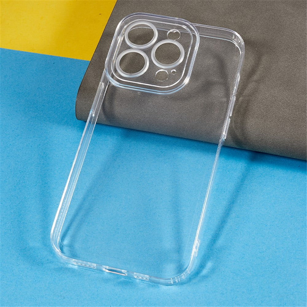 For iPhone 14 Pro Max Super Clear Thickened TPU Cover Shock Absorption Phone Case with Precise Cutout