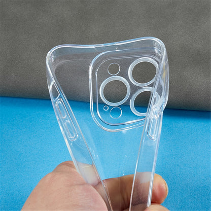 For iPhone 14 Pro Max Super Clear Thickened TPU Cover Shock Absorption Phone Case with Precise Cutout