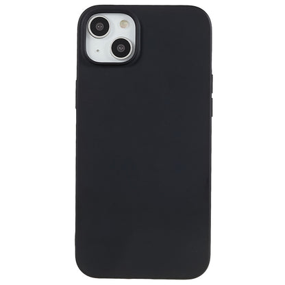 Soft TPU Phone Case for iPhone 14 / 13 , Matte Finish Anti-scratch Cell Phone Back Cover