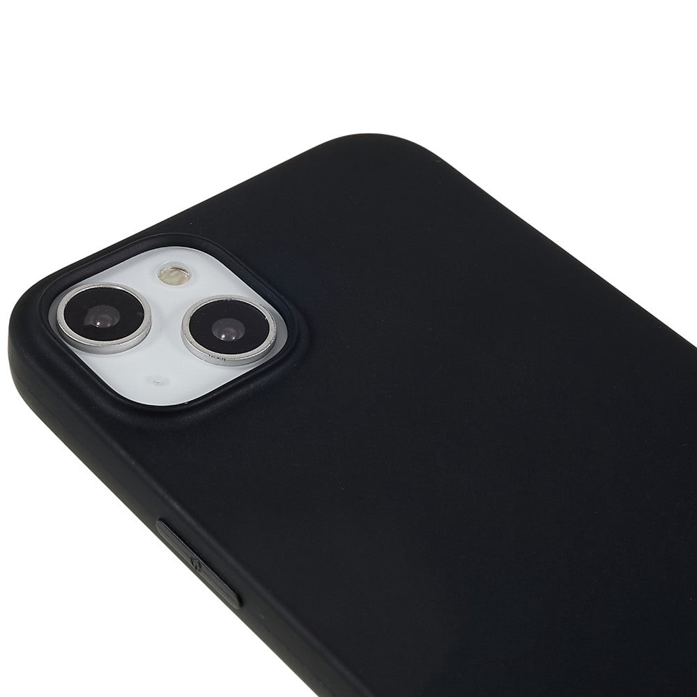 Soft TPU Phone Case for iPhone 14 / 13 , Matte Finish Anti-scratch Cell Phone Back Cover