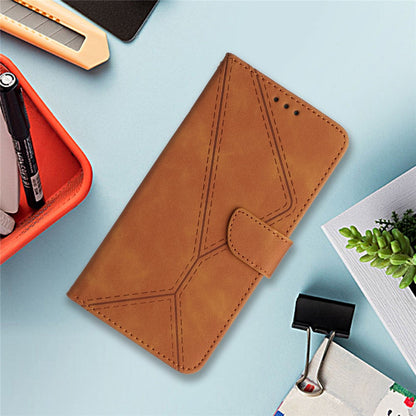 HT05 Full Protection Cover for iPhone 14 Plus Skin-touch PU Leather Wallet Phone Flip Case with Strap