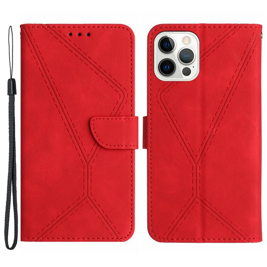 HT05 For iPhone 14 Pro Max Skin-touch Phone Flip Case Magnetic Clasp PU Leather Cover Wallet Shell
