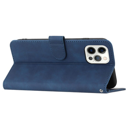 YX003 For iPhone 14 Pro Max PU Leather Wallet Phone Case Folding Stand Imprinted Cover