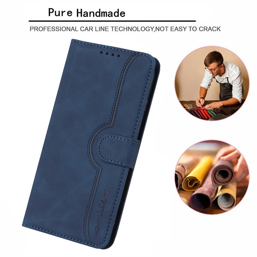 YX003 For iPhone 14 Pro Max PU Leather Wallet Phone Case Folding Stand Imprinted Cover