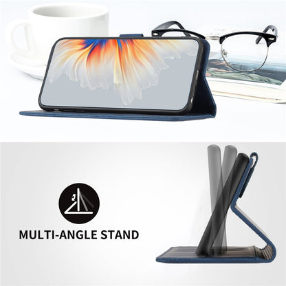 YX003 For iPhone 14 Pro Max PU Leather Wallet Phone Case Folding Stand Imprinted Cover