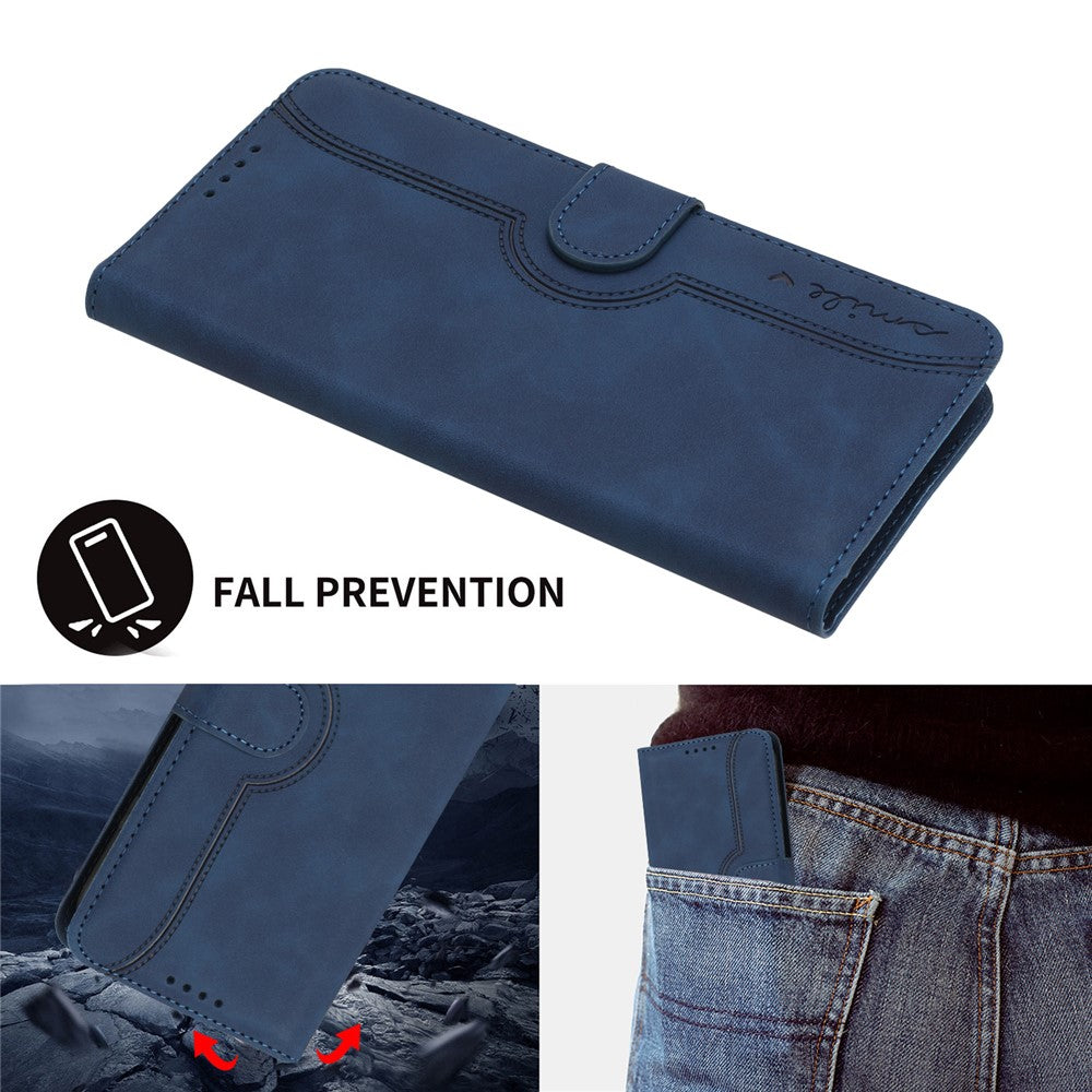 YX003 For iPhone 14 Pro Max PU Leather Wallet Phone Case Folding Stand Imprinted Cover