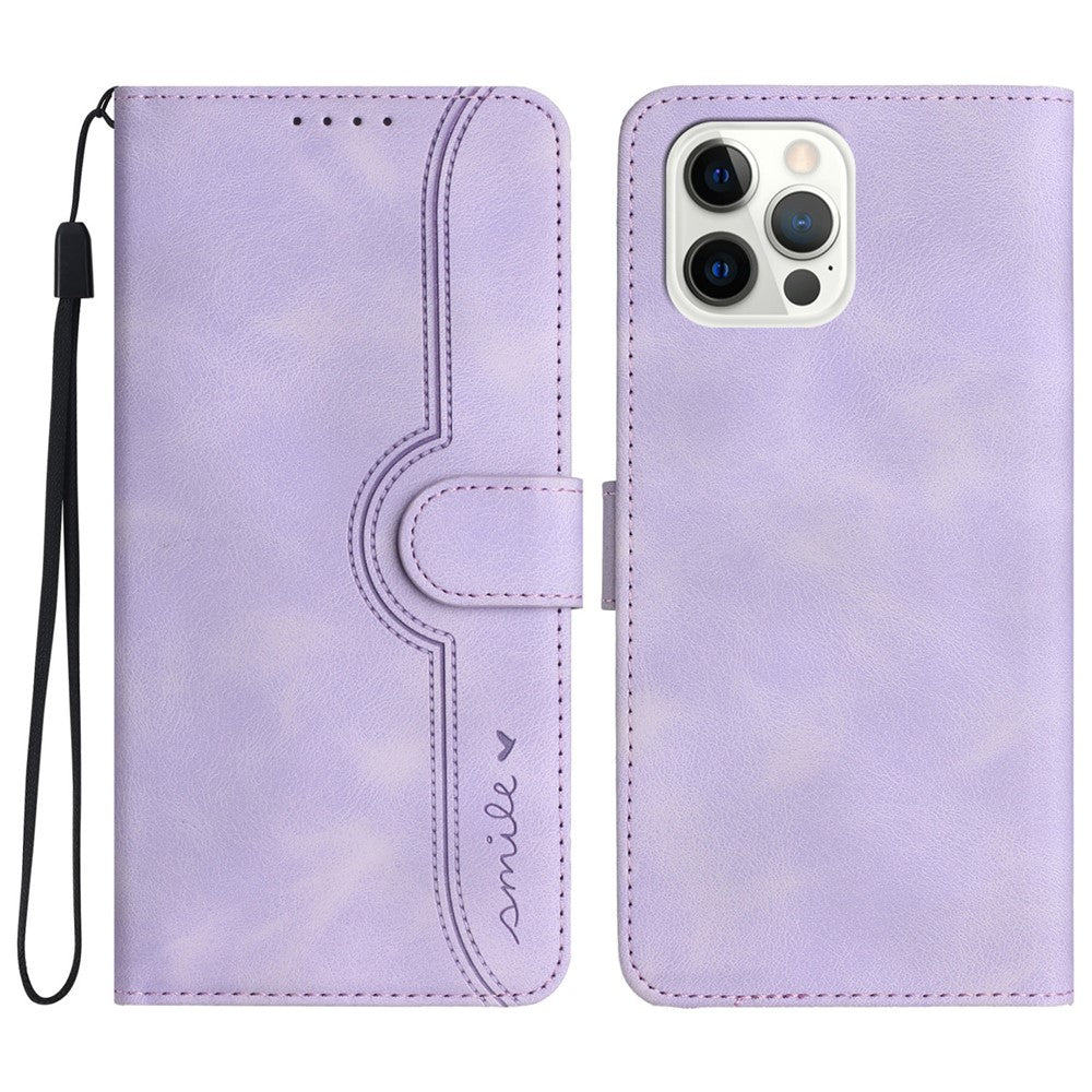 YX003 For iPhone 14 Pro Max PU Leather Wallet Phone Case Folding Stand Imprinted Cover