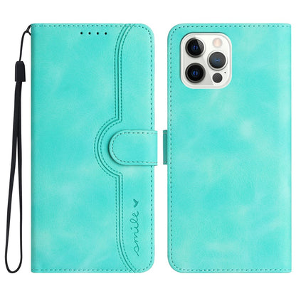 YX003 For iPhone 14 Pro Max Anti-drop Phone Case PU Leather Wallet Stand Imprinted Cover