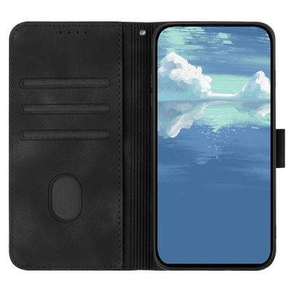 YX0040 For iPhone 14 Pro Max Leather Wallet Phone Case Imprinted Stand Protective Cover