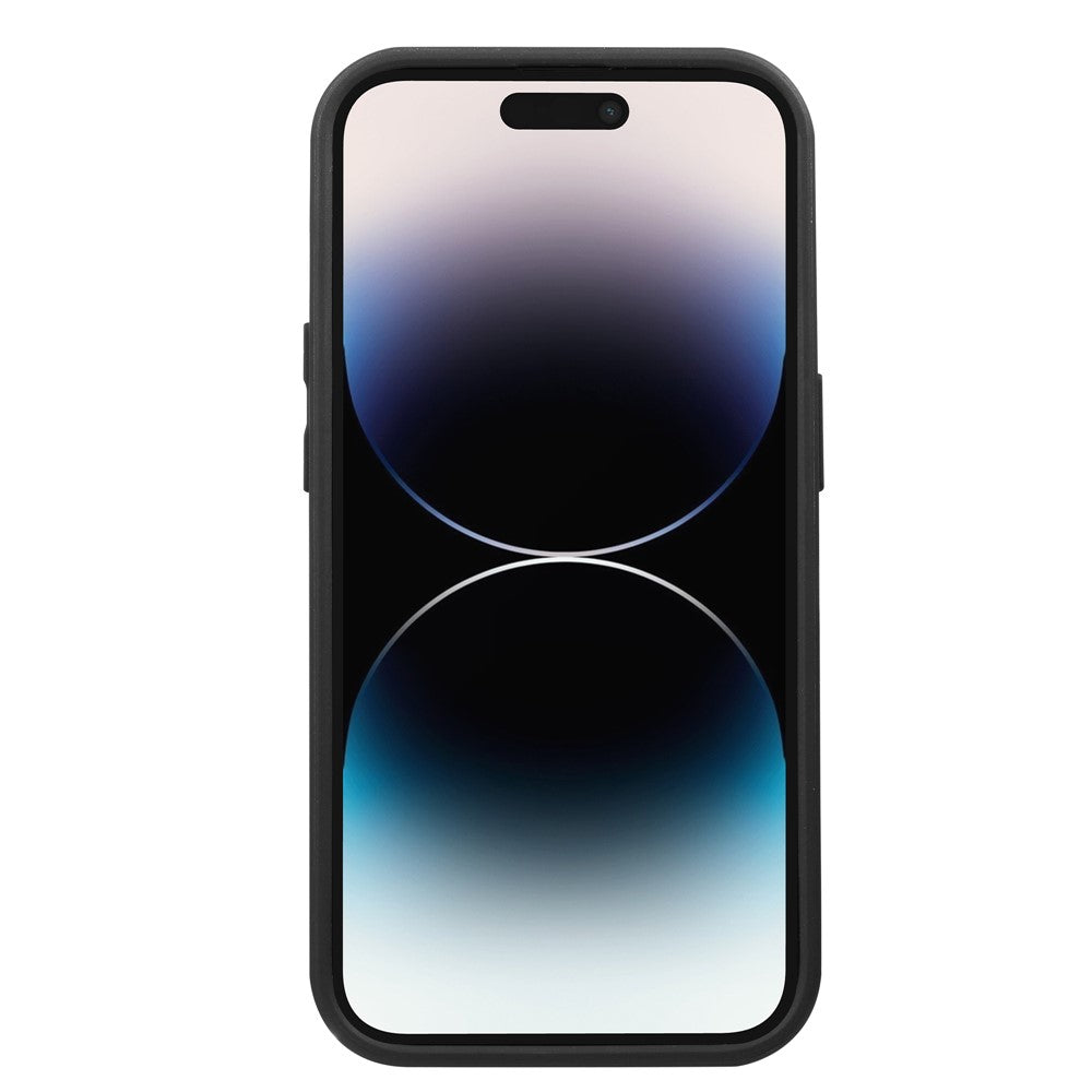 VILI M Series For iPhone 14 Pro Max Precise Cutout Phone Case PC+TPU Back Cover with Wrist Strap