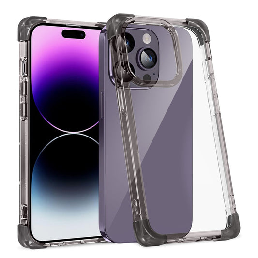 TPU+Acrylic Protective Case for iPhone 14 Pro Max Four Corner Matte Phone Shell Anti-Scratch Phone Cover