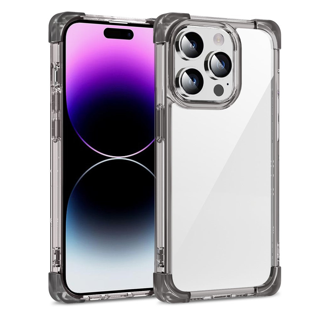 TPU+Acrylic Protective Case for iPhone 14 Pro Max Four Corner Matte Phone Shell Anti-Scratch Phone Cover