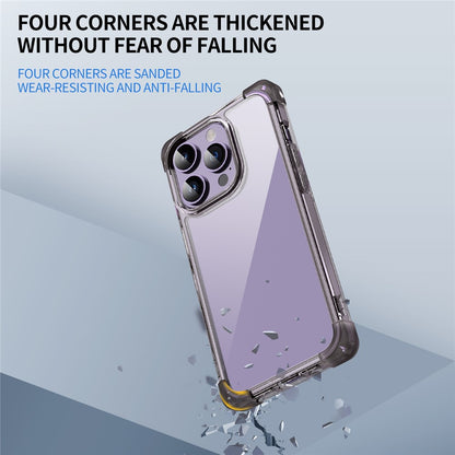 TPU+Acrylic Protective Case for iPhone 14 Pro Max Four Corner Matte Phone Shell Anti-Scratch Phone Cover