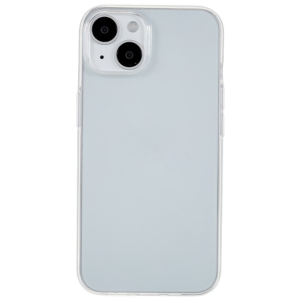 For iPhone 15 Plus Slim-Fit TPU Cell Phone Cover Dustproof Clear Phone Case Anti-Scratch Protector
