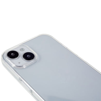 For iPhone 15 Plus Slim-Fit TPU Cell Phone Cover Dustproof Clear Phone Case Anti-Scratch Protector