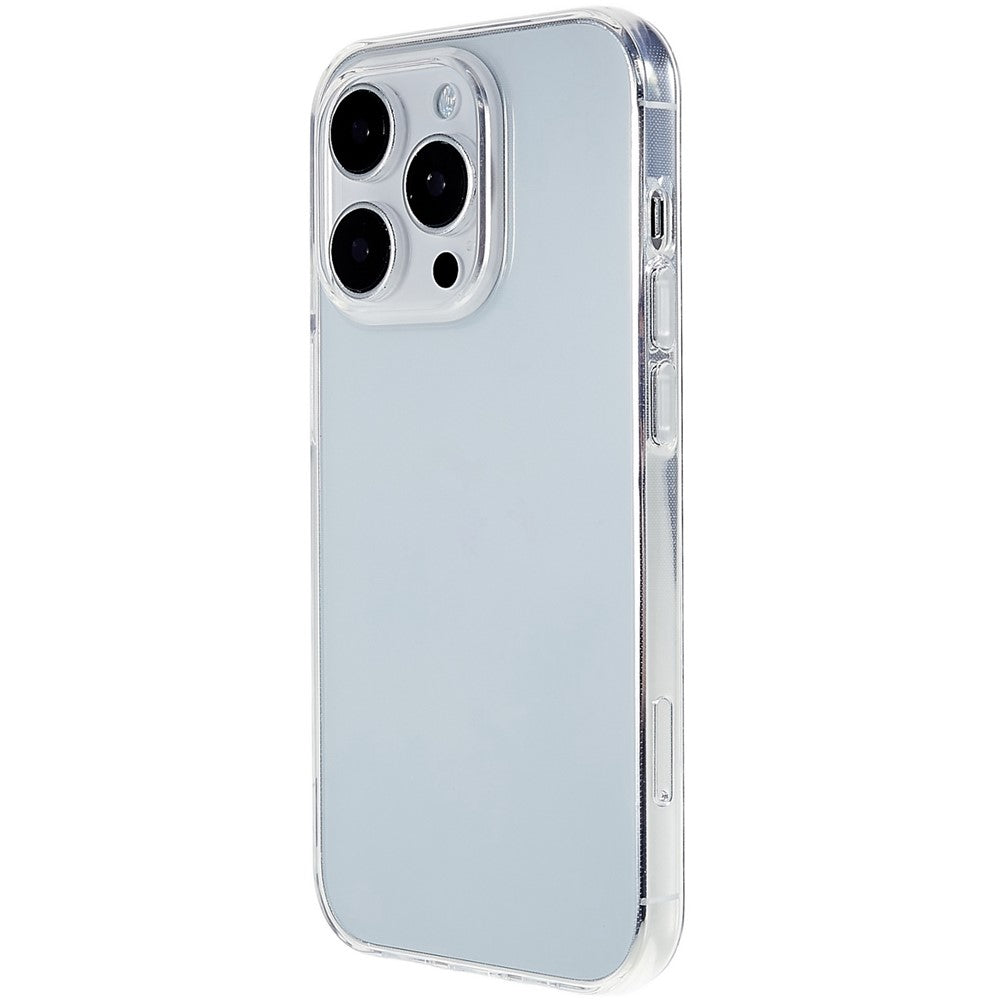Super Slim TPU Phone Cover for iPhone 15 Pro , HD Clear Shell Dustproof Cell Phone Case