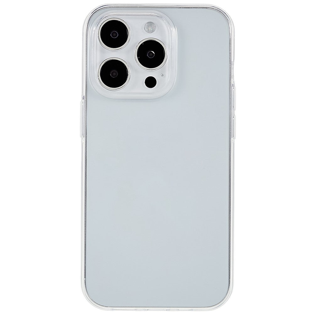 Super Slim TPU Phone Cover for iPhone 15 Pro , HD Clear Shell Dustproof Cell Phone Case