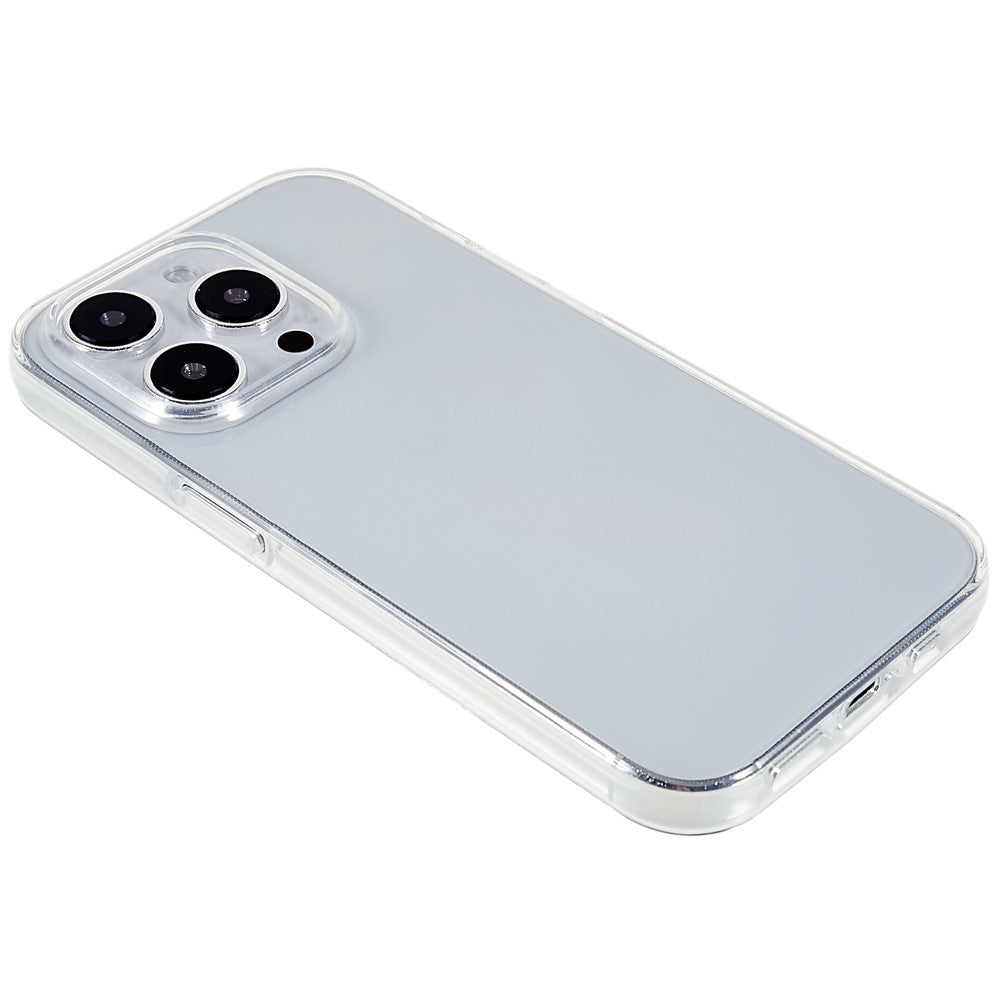 Super Slim TPU Phone Cover for iPhone 15 Pro , HD Clear Shell Dustproof Cell Phone Case