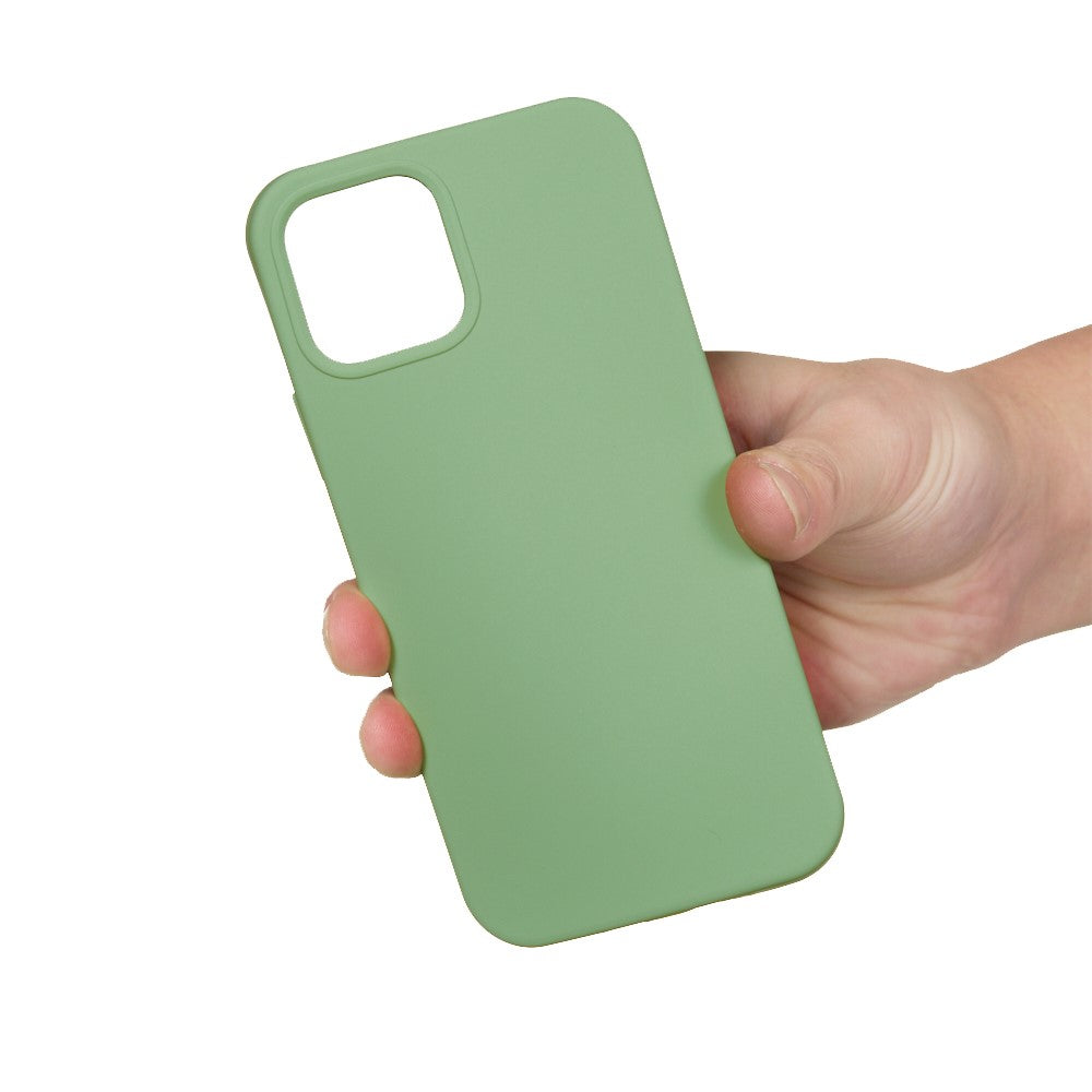 For iPhone 15 Plus Liquid Silicone Anti-drop Phone Case Soft Lining Back Cover