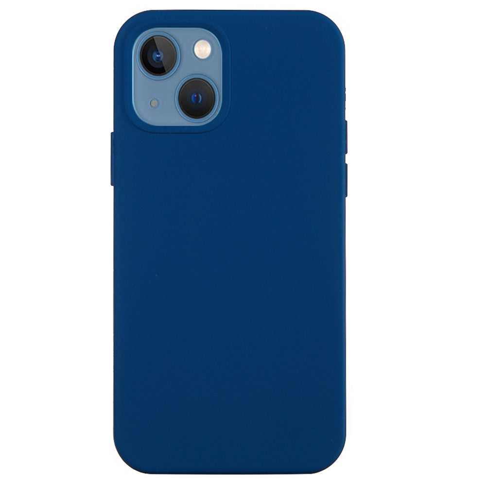 For iPhone 15 Plus Liquid Silicone Anti-drop Phone Case Soft Lining Back Cover