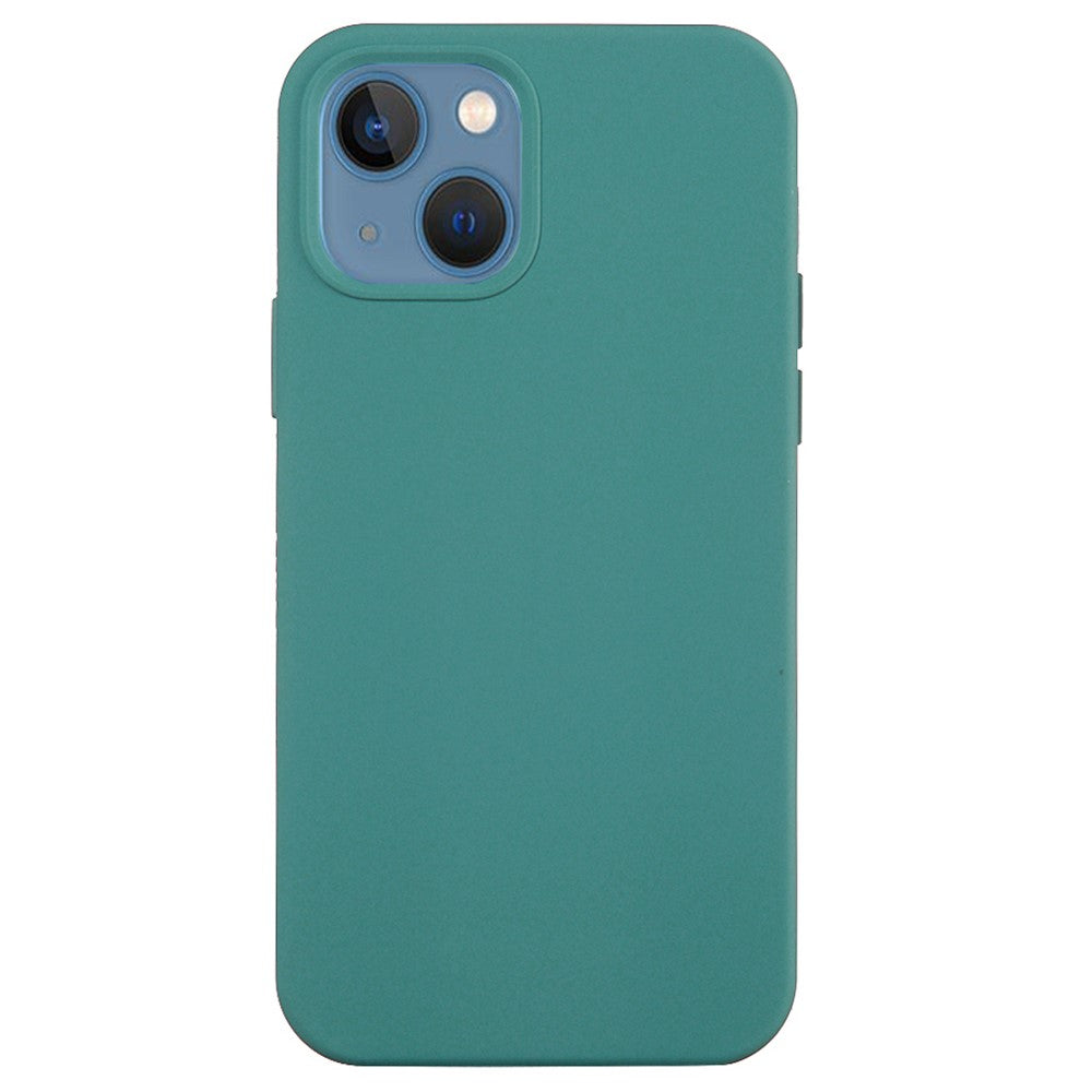 For iPhone 15 Plus Liquid Silicone Anti-drop Phone Case Soft Lining Back Cover