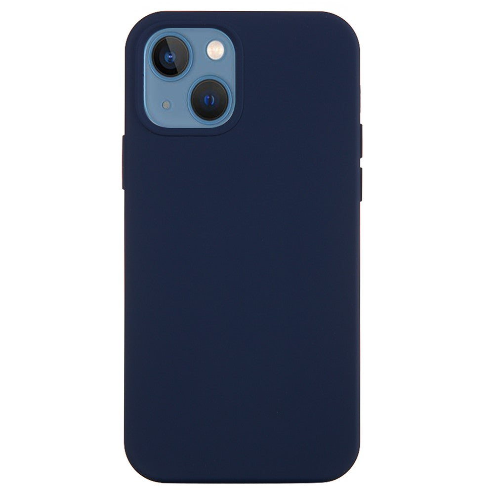 For iPhone 15 Plus Liquid Silicone Anti-drop Phone Case Soft Lining Back Cover