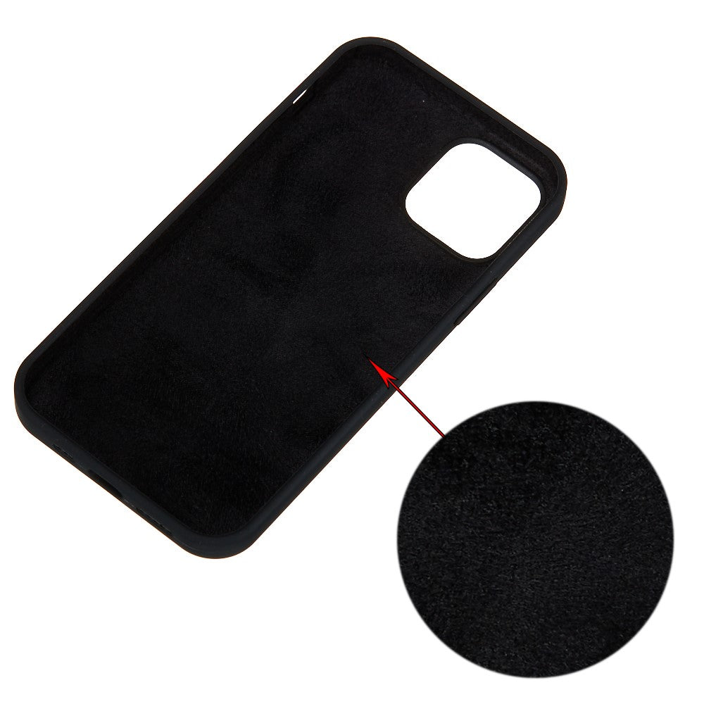 For iPhone 15 Pro Liquid Silicone Phone Case Soft Lining Anti-scratch Back Cover