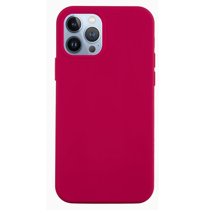 For iPhone 15 Pro Liquid Silicone Phone Case Soft Lining Anti-scratch Back Cover