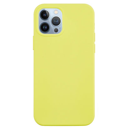 For iPhone 15 Pro Liquid Silicone Phone Case Soft Lining Anti-scratch Back Cover
