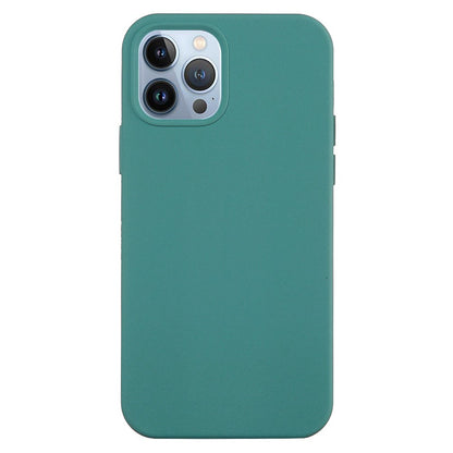For iPhone 15 Pro Liquid Silicone Phone Case Soft Lining Anti-scratch Back Cover