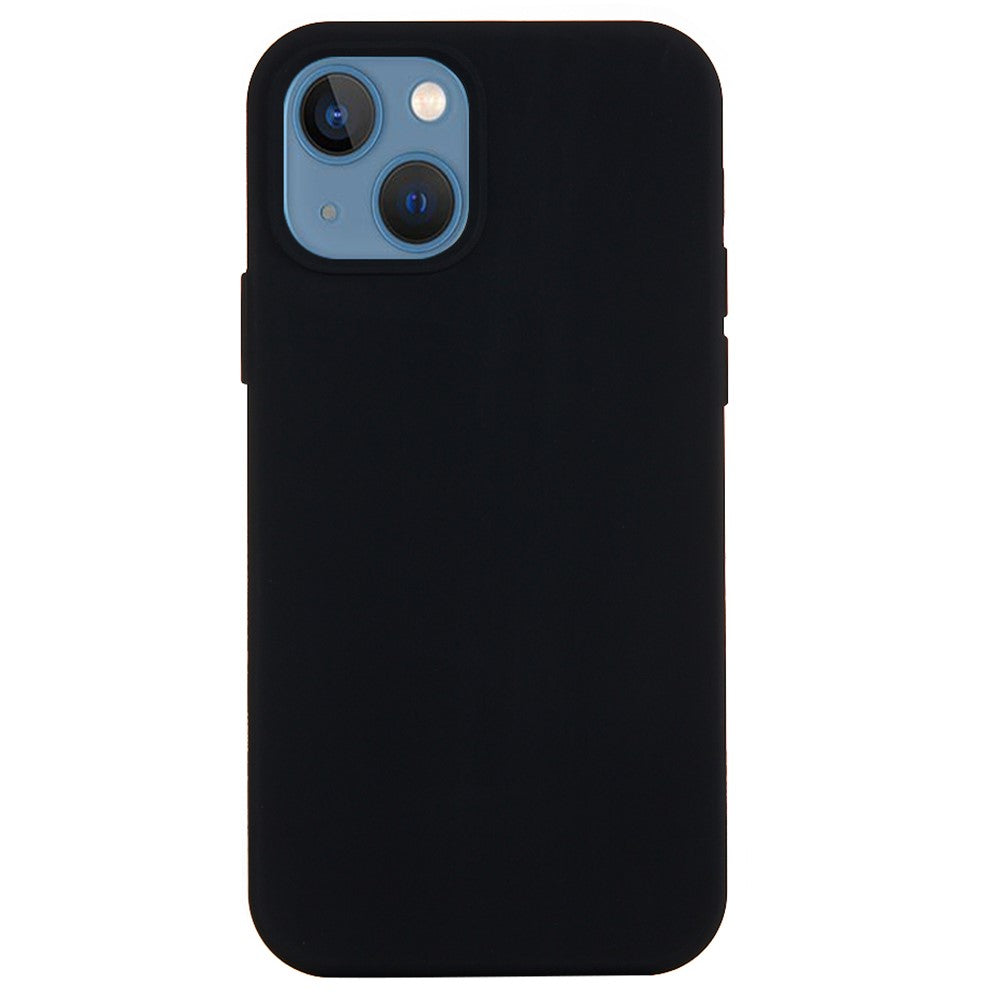 For iPhone 15 Flexible Liquid Silicone Phone Case Soft Lining Anti-drop Cover