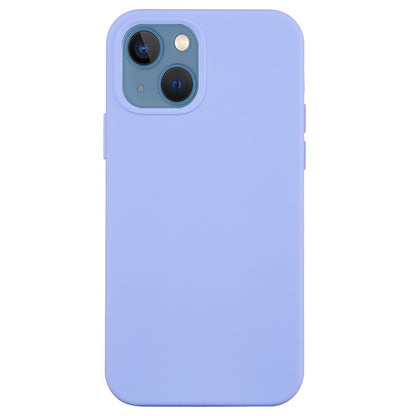 For iPhone 15 Flexible Liquid Silicone Phone Case Soft Lining Anti-drop Cover