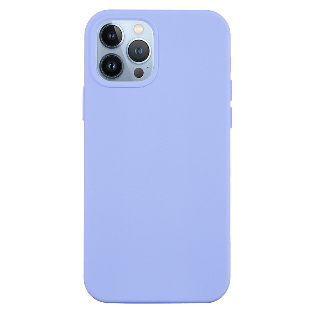 For iPhone 15 Pro Max Liquid Silicone Soft Lining Back Cover Anti-drop Phone Case