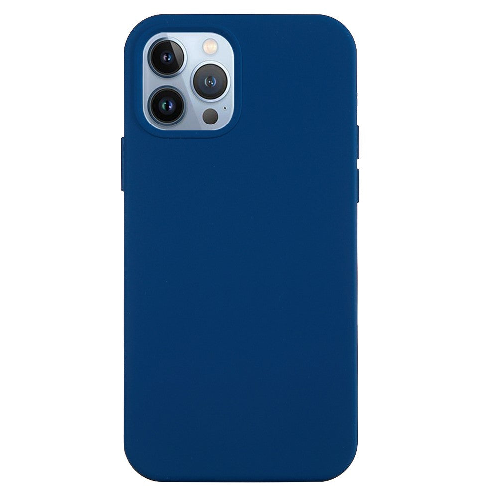 For iPhone 15 Pro Max Liquid Silicone Soft Lining Back Cover Anti-drop Phone Case
