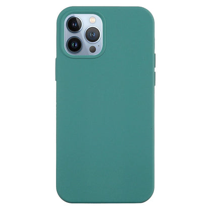 For iPhone 15 Pro Max Liquid Silicone Soft Lining Back Cover Anti-drop Phone Case