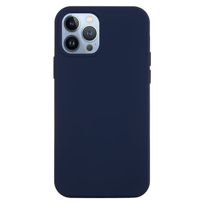 For iPhone 15 Pro Max Liquid Silicone Soft Lining Back Cover Anti-drop Phone Case