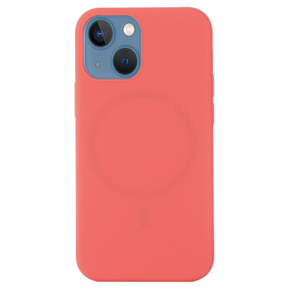 For iPhone 15 Plus Anti-Drop Phone Case Soft Silicone Phone Cover Compatible with MagSafe Wireless Charging
