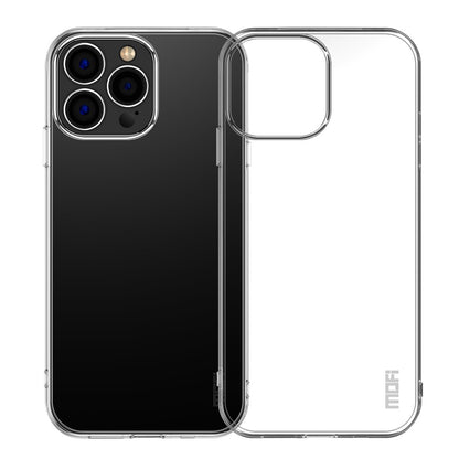 MOFI Transparent Phone Cover for iPhone 15 Pro Max , Anti-scratch Protective TPU Phone Case