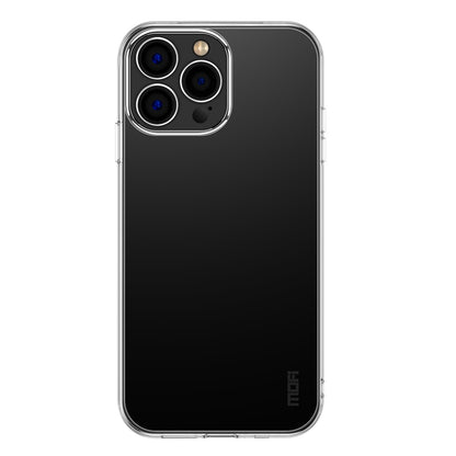 MOFI Transparent Phone Cover for iPhone 15 Pro Max , Anti-scratch Protective TPU Phone Case