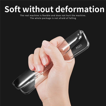 MOFI Transparent Phone Cover for iPhone 15 Pro Max , Anti-scratch Protective TPU Phone Case