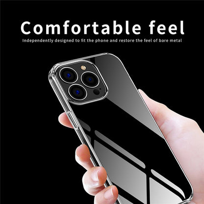 MOFI Transparent Phone Cover for iPhone 15 Pro Max , Anti-scratch Protective TPU Phone Case