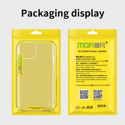 MOFI Soft TPU Phone Cover for iPhone 15 , Scratch-resistant Ultra Clear Mobile Phone Case