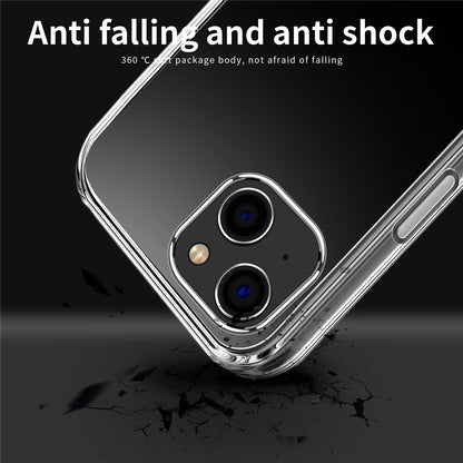 MOFI Soft TPU Phone Cover for iPhone 15 , Scratch-resistant Ultra Clear Mobile Phone Case