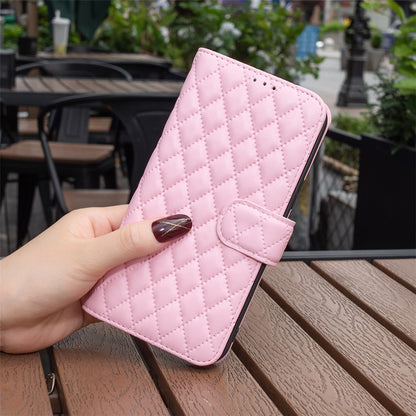 BINFEN COLOR BF Style-14 for iPhone 15 Anti-Scratch Cell Phone Shell Imprinted Stand Leather Wallet Smartphone Cover