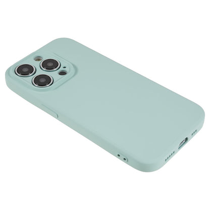Candy Color Shell for iPhone 15 Pro Max Soft TPU Phone Case Fiber Lining Rubberized Phone Cover
