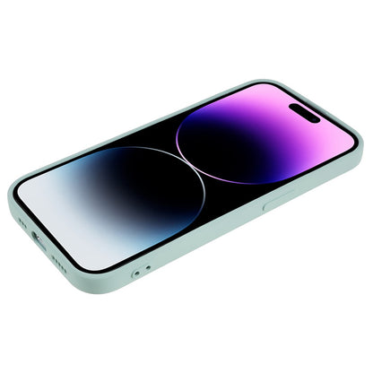 Candy Color Shell for iPhone 15 Pro Max Soft TPU Phone Case Fiber Lining Rubberized Phone Cover